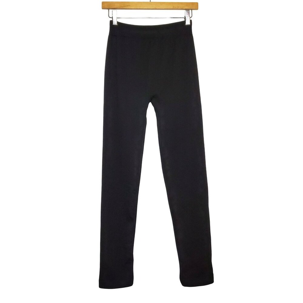 Connection 18 Women's Black Fleece Seamless Leggings Size 1X - Picture 2 of 7